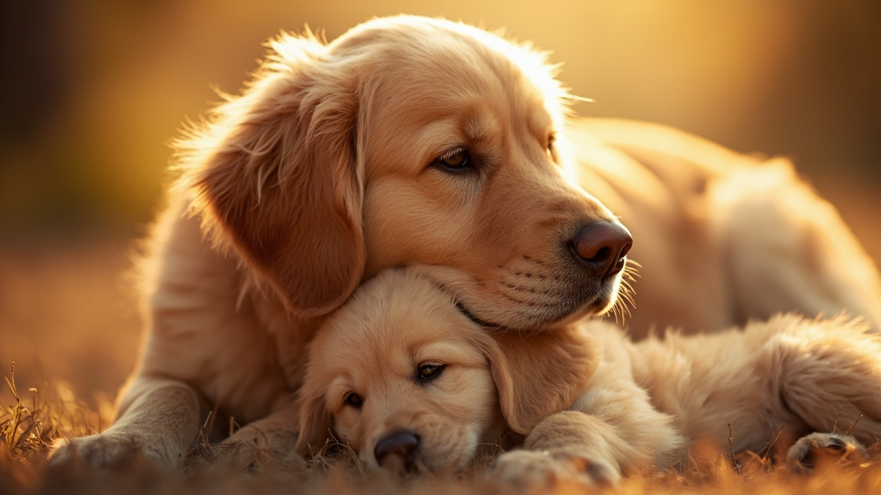 Golden Retriever cachorro